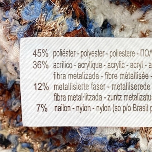 Zara Tweed Chunky Knit Mini Skirt - Picture 6 of 7